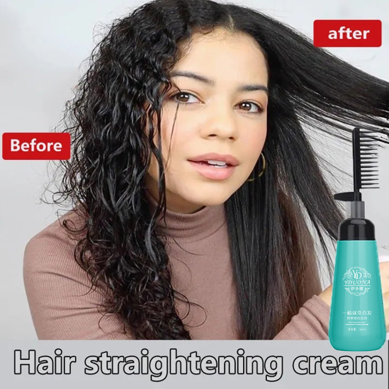 Keratin Treatment Set - Conjunto de creme e pente alisador