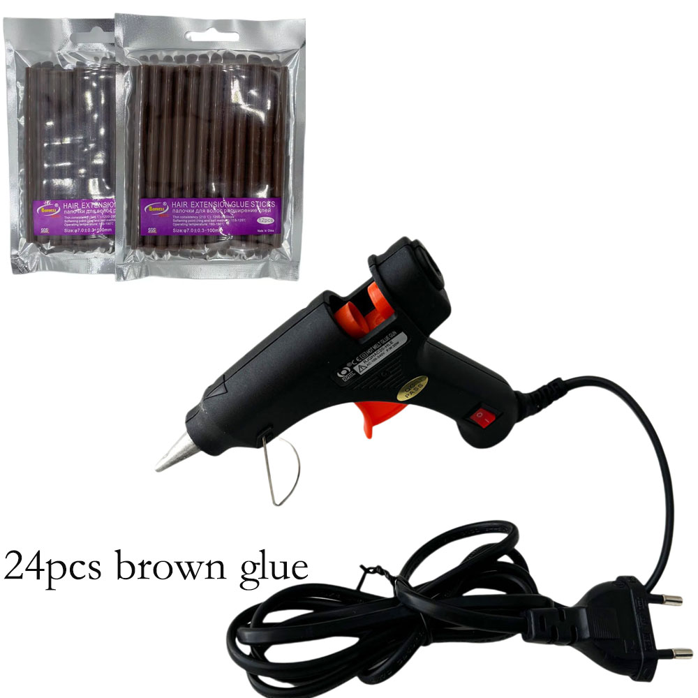Glue Gun Hair - Pistola de Cola Quente Elétrica DIY