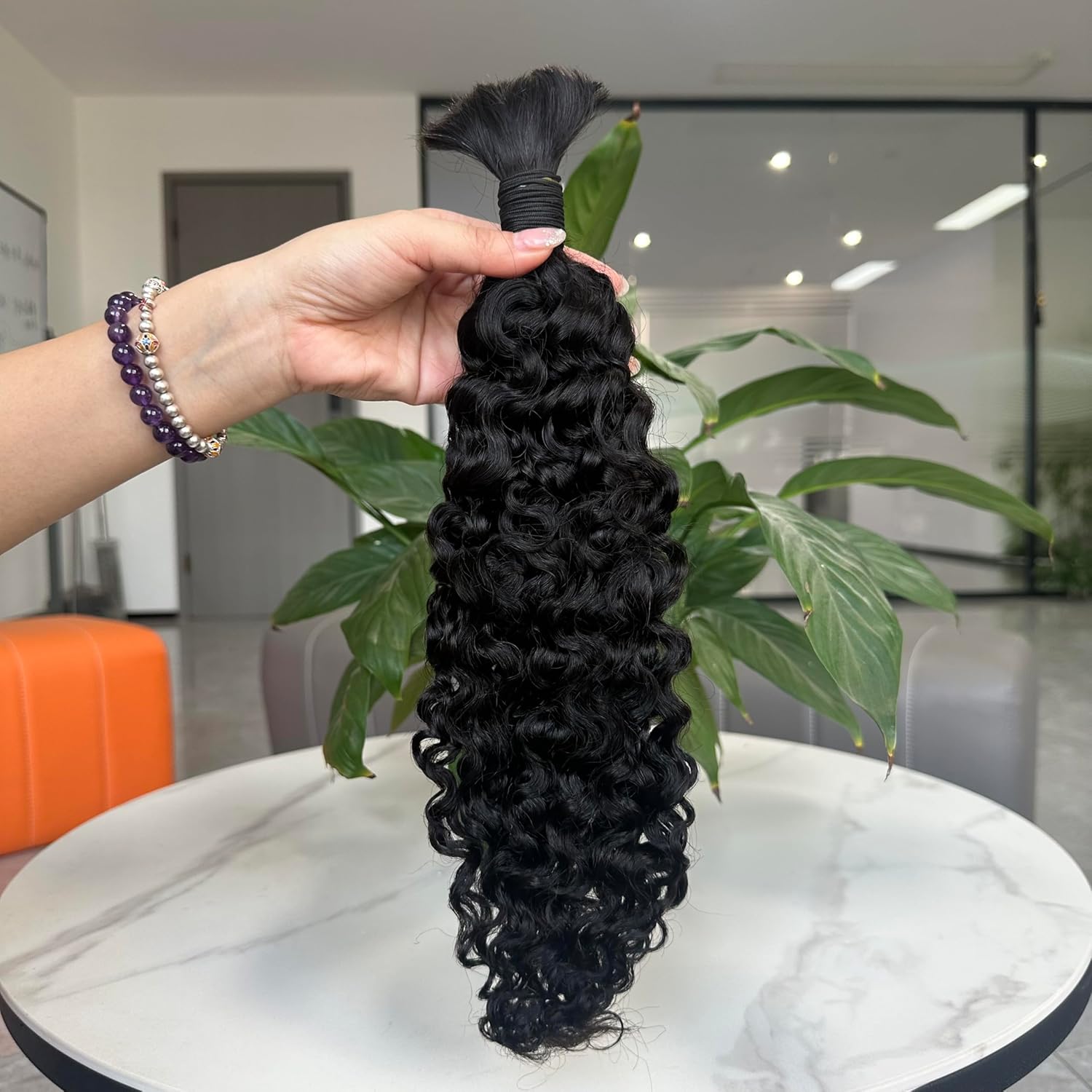 Hair Care Indian - Cabelo Humano 14A para Tranças Boho,
