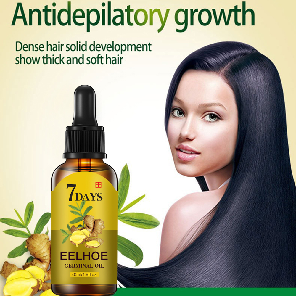 Hair Care Treatment - Óleo Essencial de Gengibre para Cabelo,