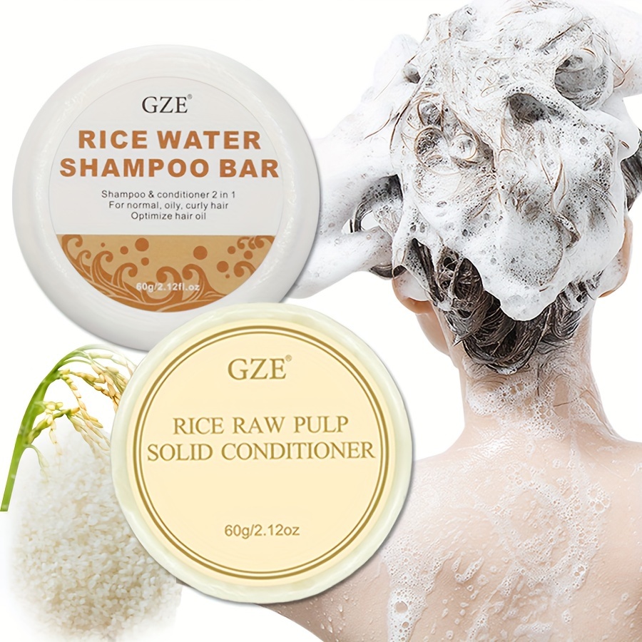 Gze arroz água shampoo barra s - Hair Care Treatment avaliação e preço