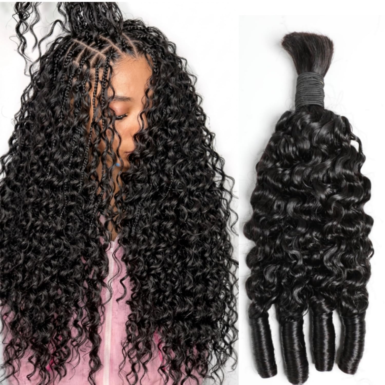 Cabelo Humano Cacheado Birmanê - Hair Care Indian avaliação e preço