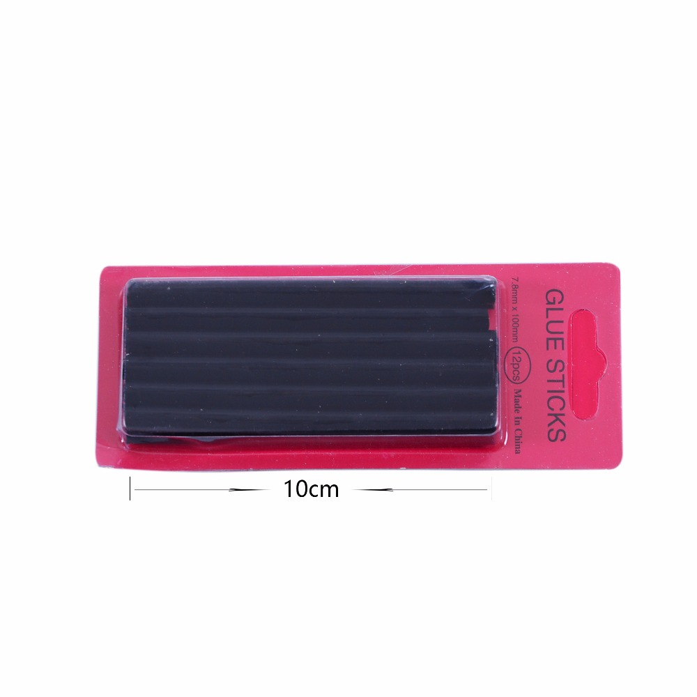 12 pçs/lote 0.7*10 cm bastões  - Glue Gun Hair avaliação e preço