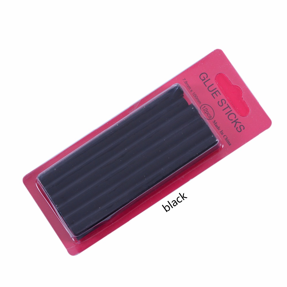 12 pçs/lote 0.7*10 cm bastões  - Glue Gun Hair avaliação e preço