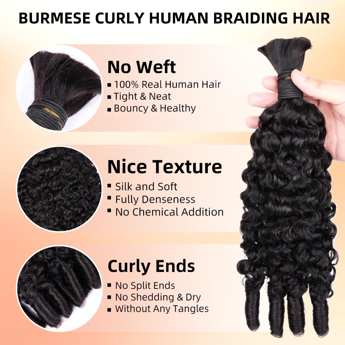 Cabelo Humano 15A para Tranças - Hair Care Indian avaliação e preço