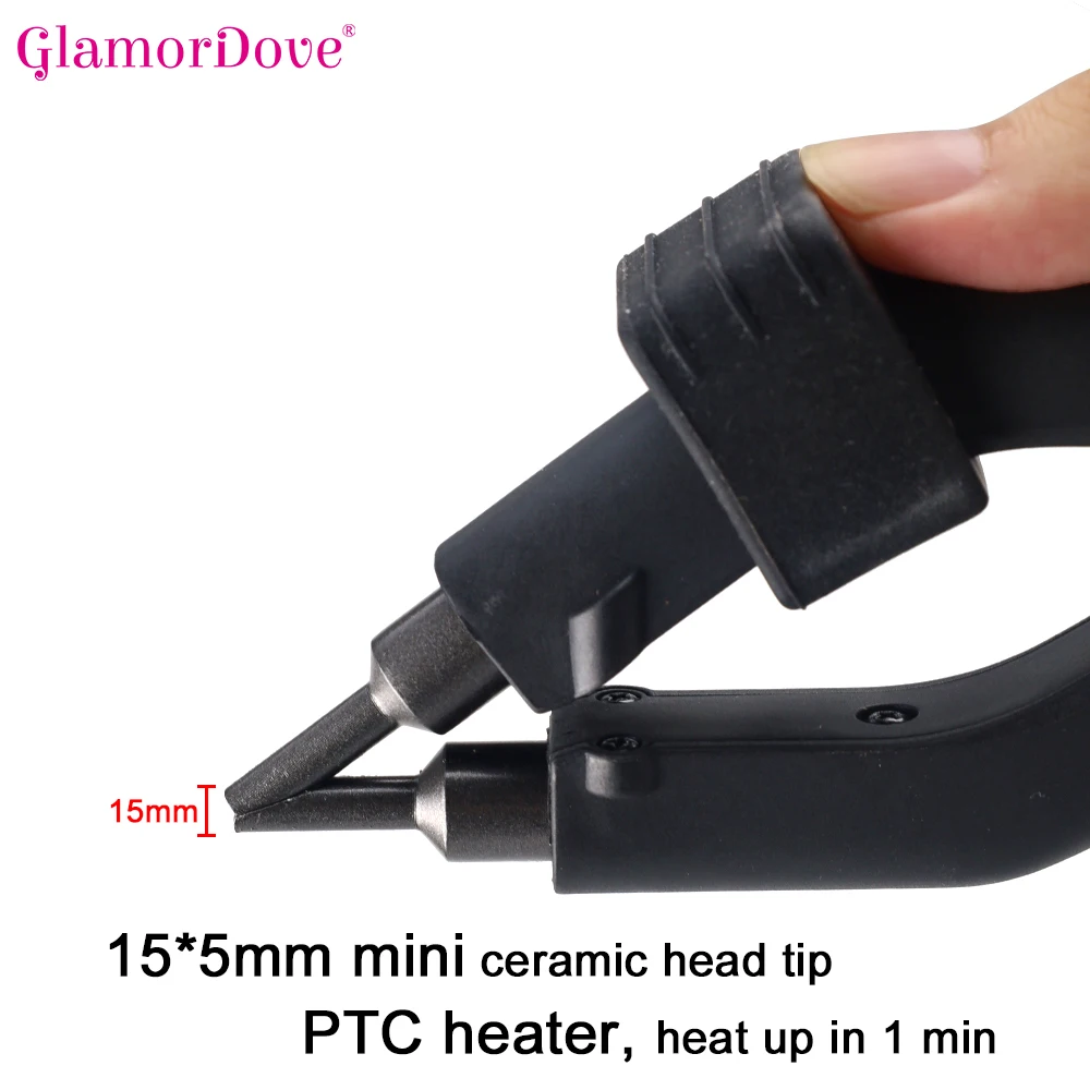 Extensão de cabelo aquecimento - Glue Gun Hair avaliação e preço