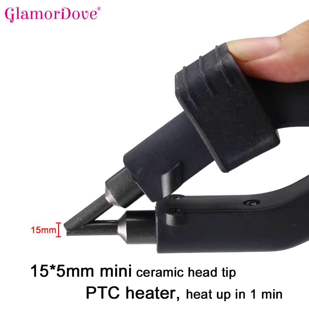 Ferramenta de fusão de extensã - Glue Gun Hair avaliação e preço