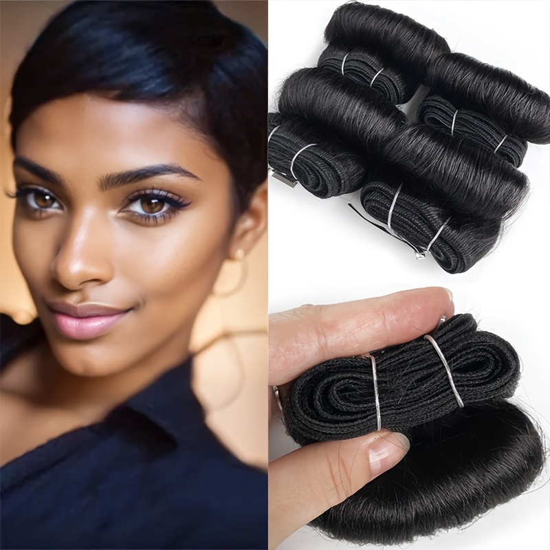 10a cabelo cru indiano bouncy  - Hair Care Indian avaliação e preço