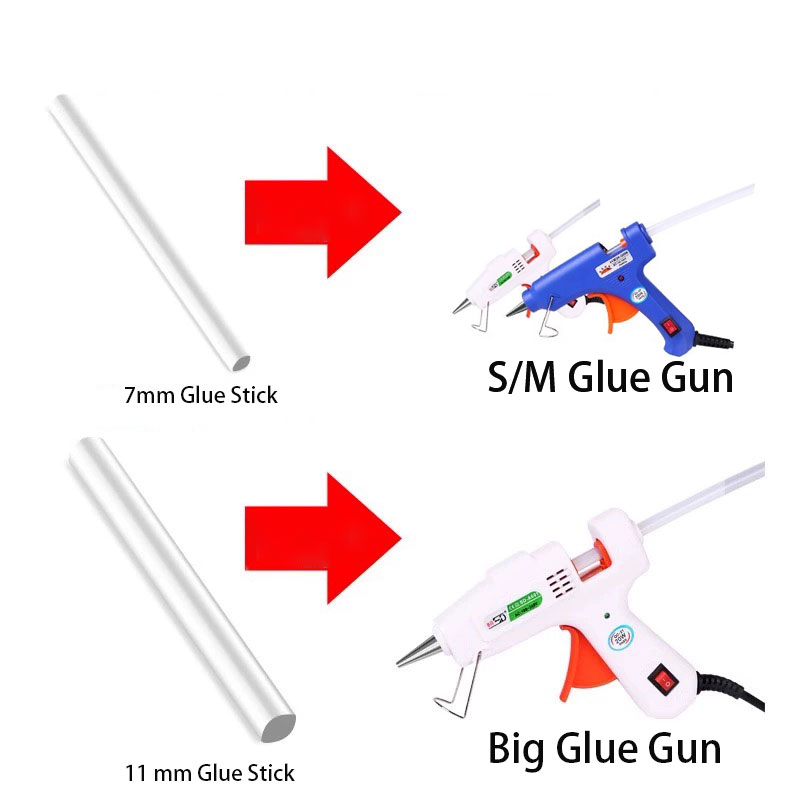 Bastão de cola preto/transpare - Glue Gun Hair avaliação e preço