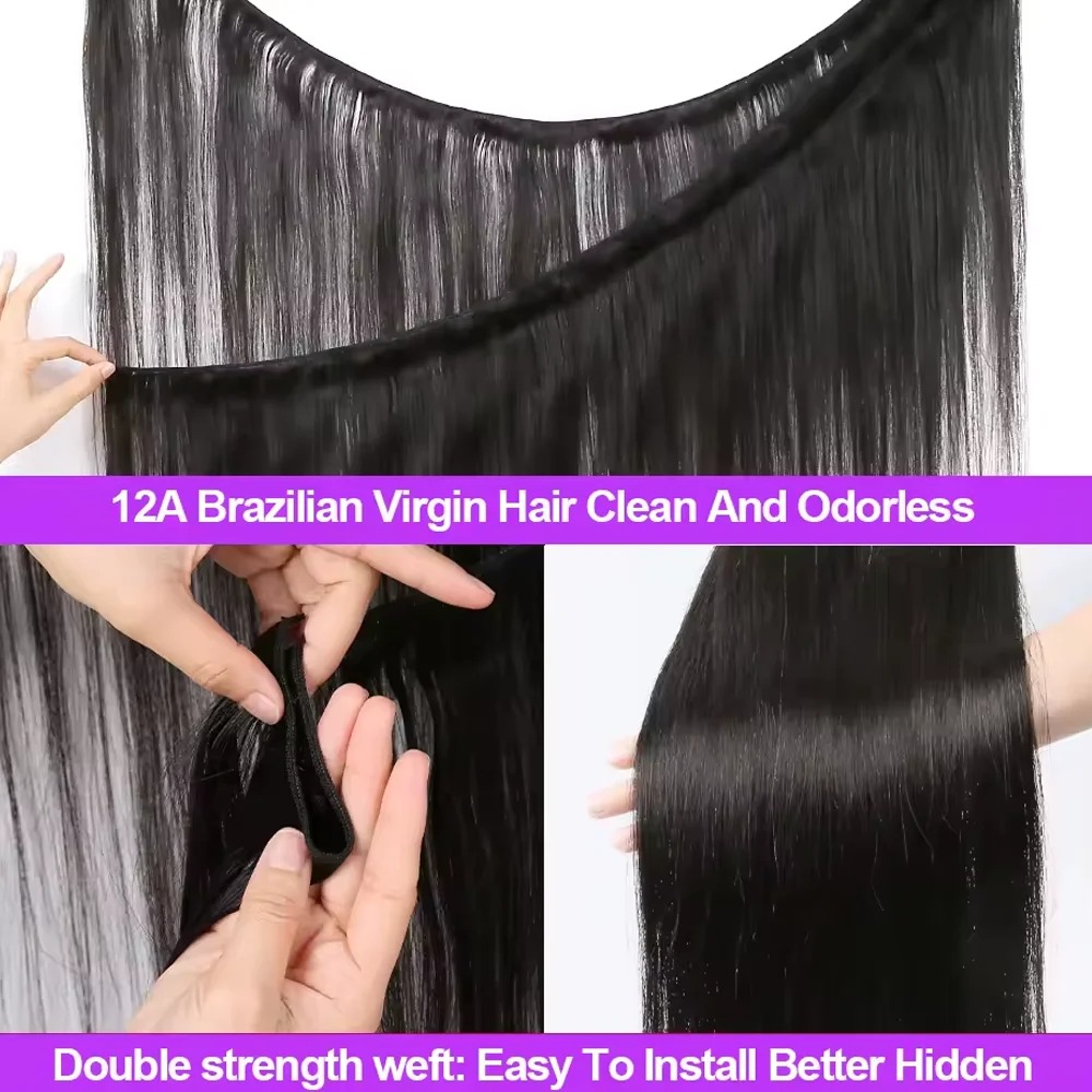 Cabelo Humano Liso Natural 12A - Hair Care Indian avaliação e preço