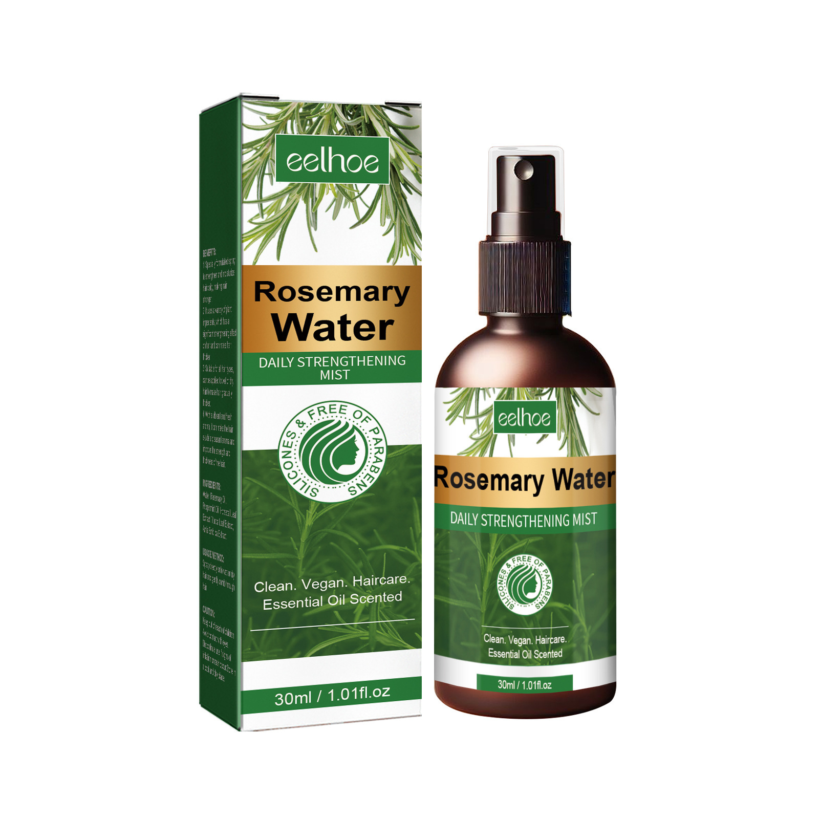 Spray de alecrim para cabelo,  - Hair Care Treatment avaliação e preço